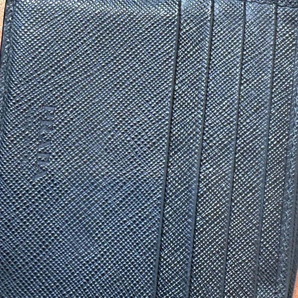 Prada Black Saffiano Leather Men's  Wallet